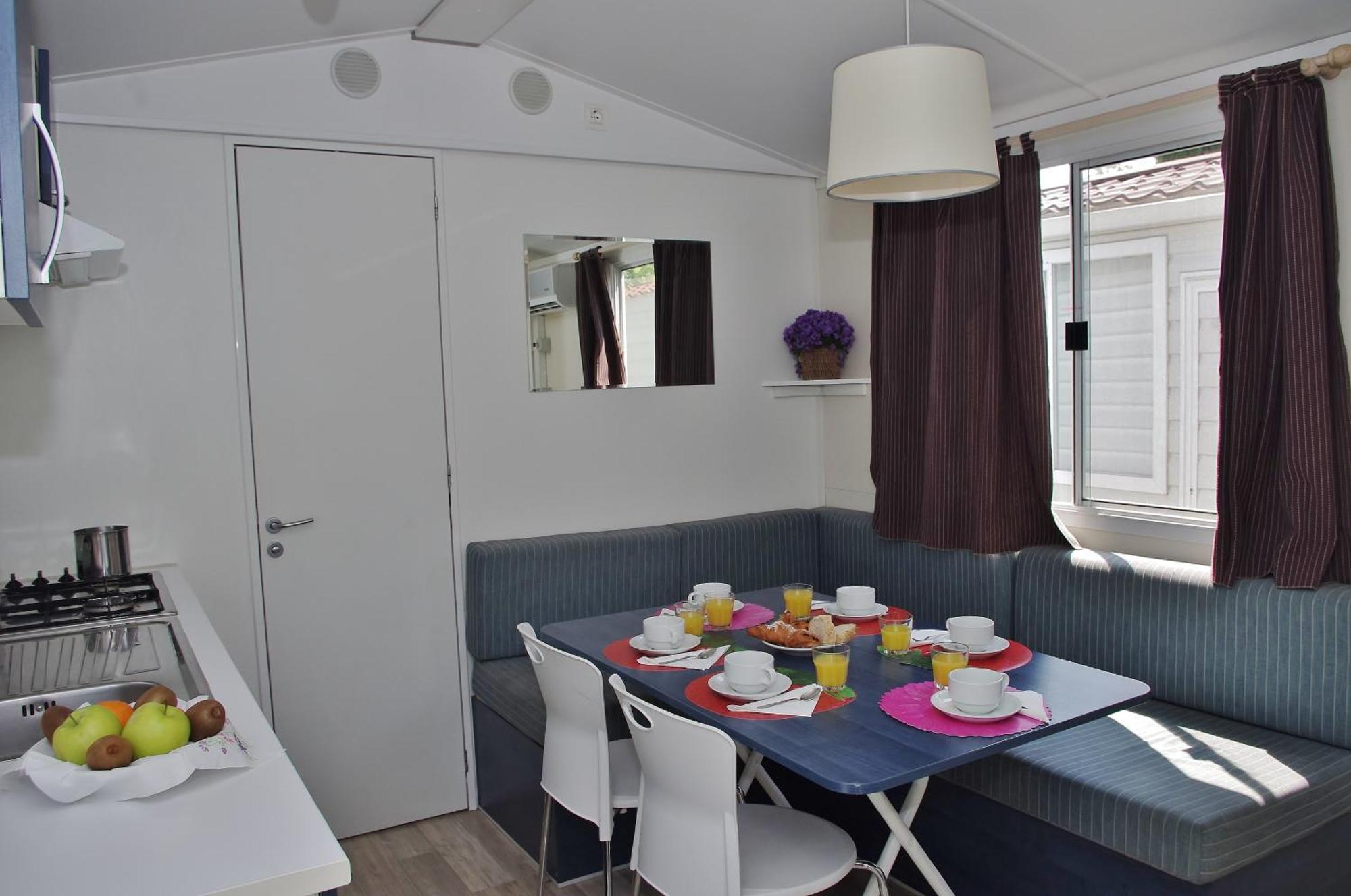 Happy Camp Mobile Homes In Camping Village Baia Paradiso 바데시 외부 사진