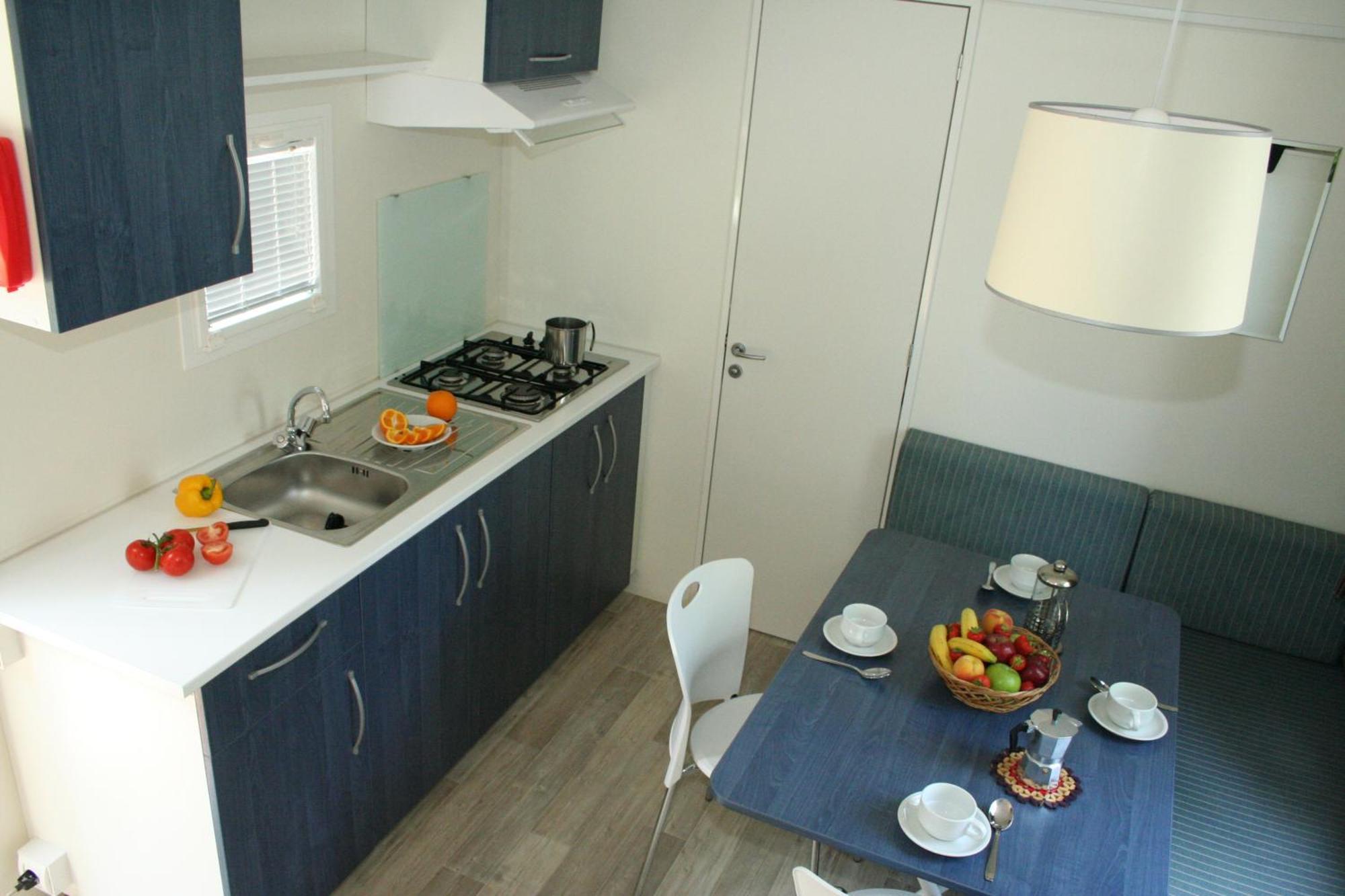 Happy Camp Mobile Homes In Camping Village Baia Paradiso 바데시 외부 사진