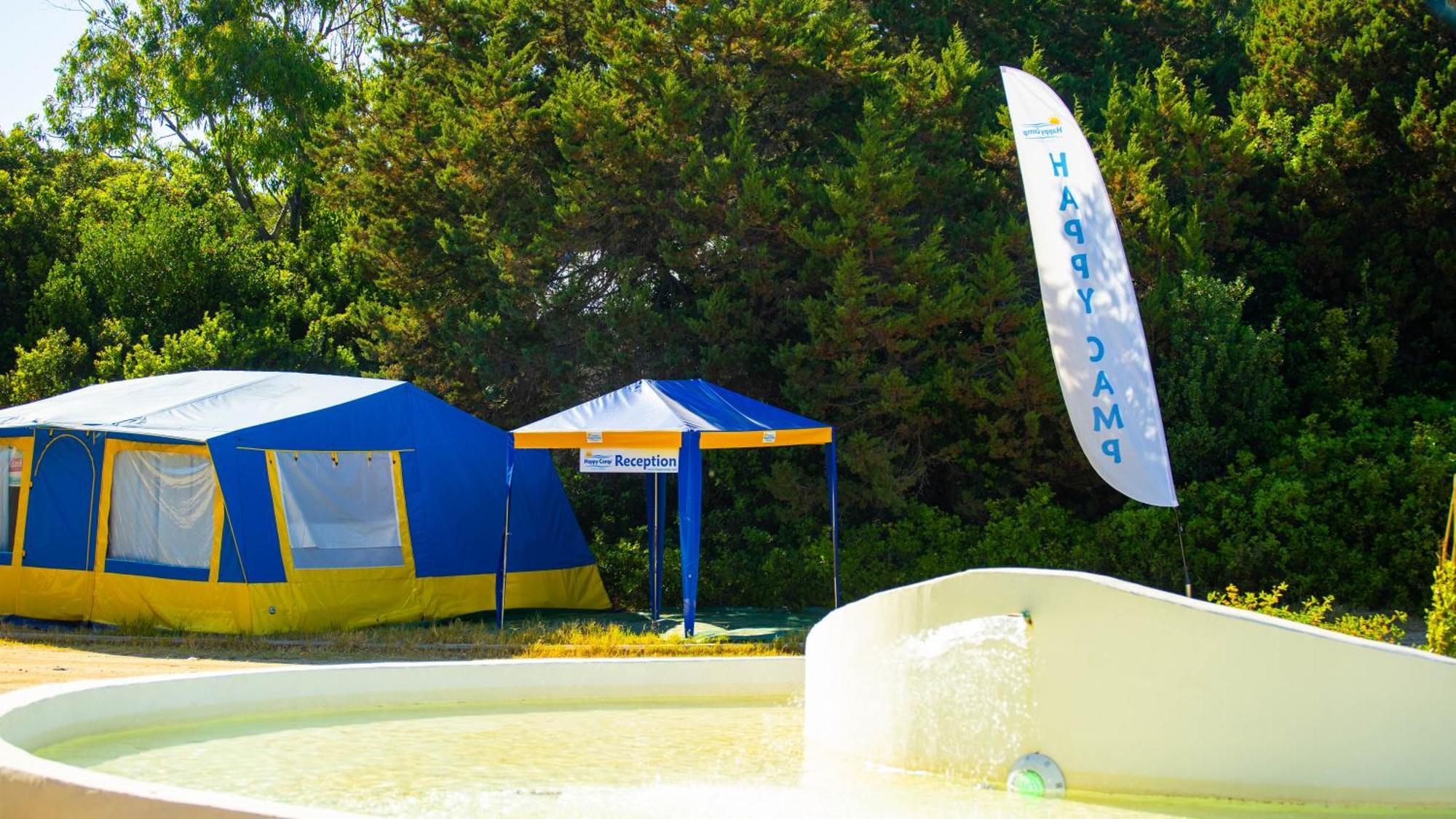 Happy Camp Mobile Homes In Camping Village Baia Paradiso 바데시 외부 사진