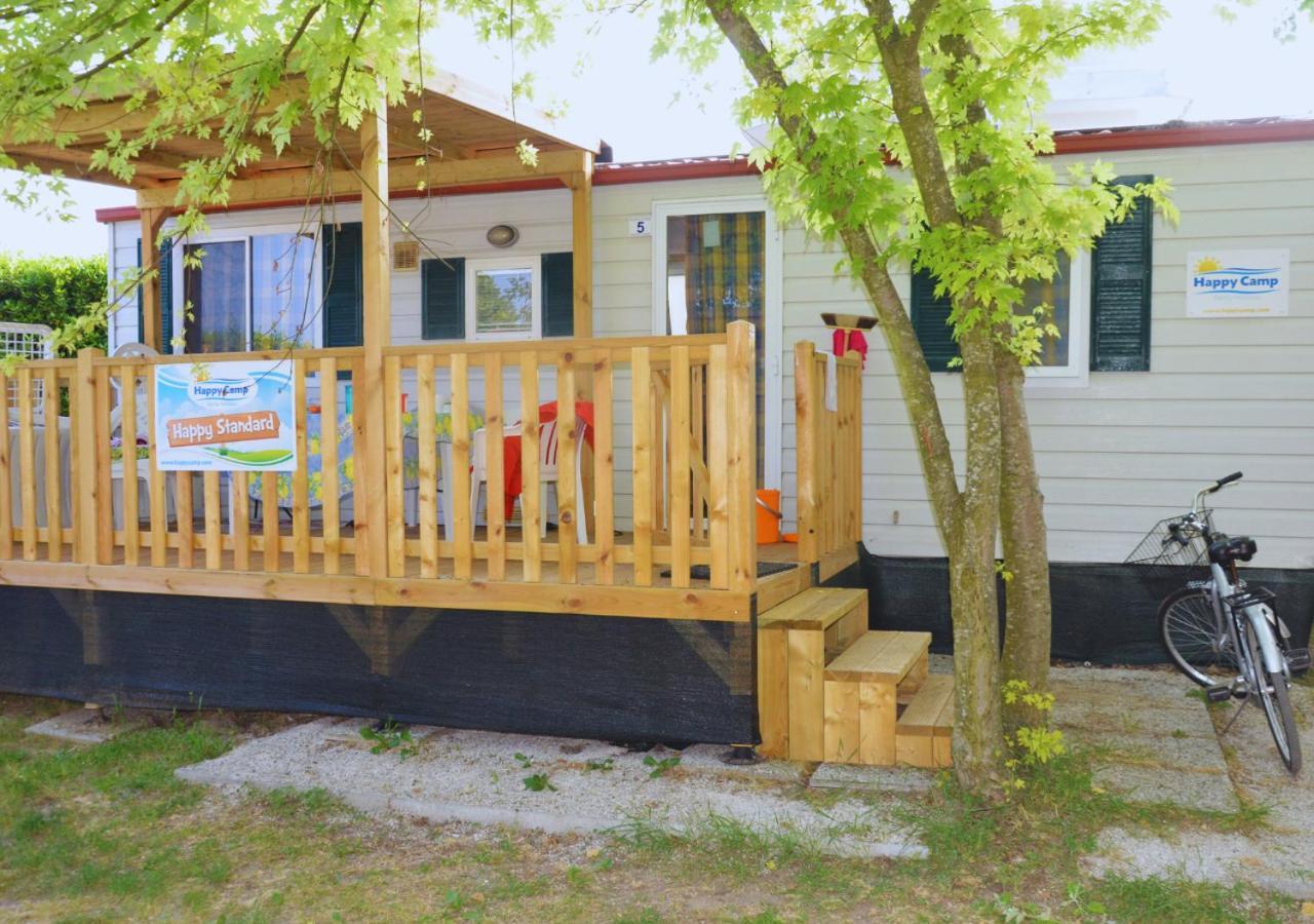Happy Camp Mobile Homes In Camping Village Baia Paradiso 바데시 외부 사진